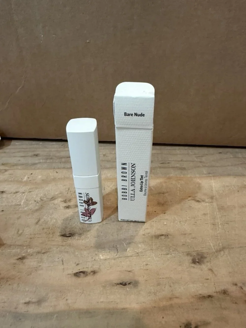 Bobbi Browns Ulla Johnson Extra Lip Tint BARE NUDE Full Size New W/ Box
